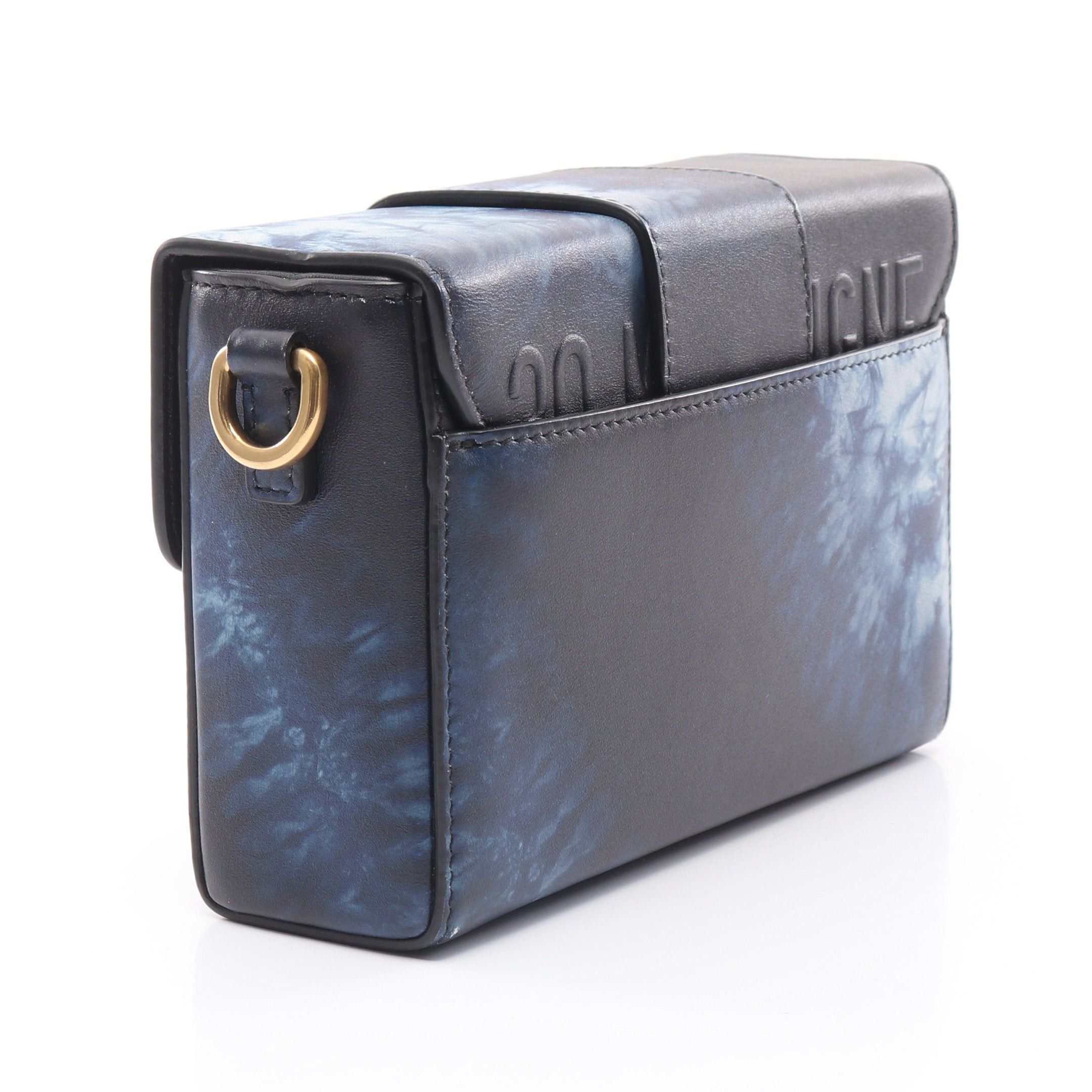 Dior Dior 30 Montaigne Box Shoulder Bag Tie Dye Leather Navy Size ONE SIZE - 2 Thumbnail