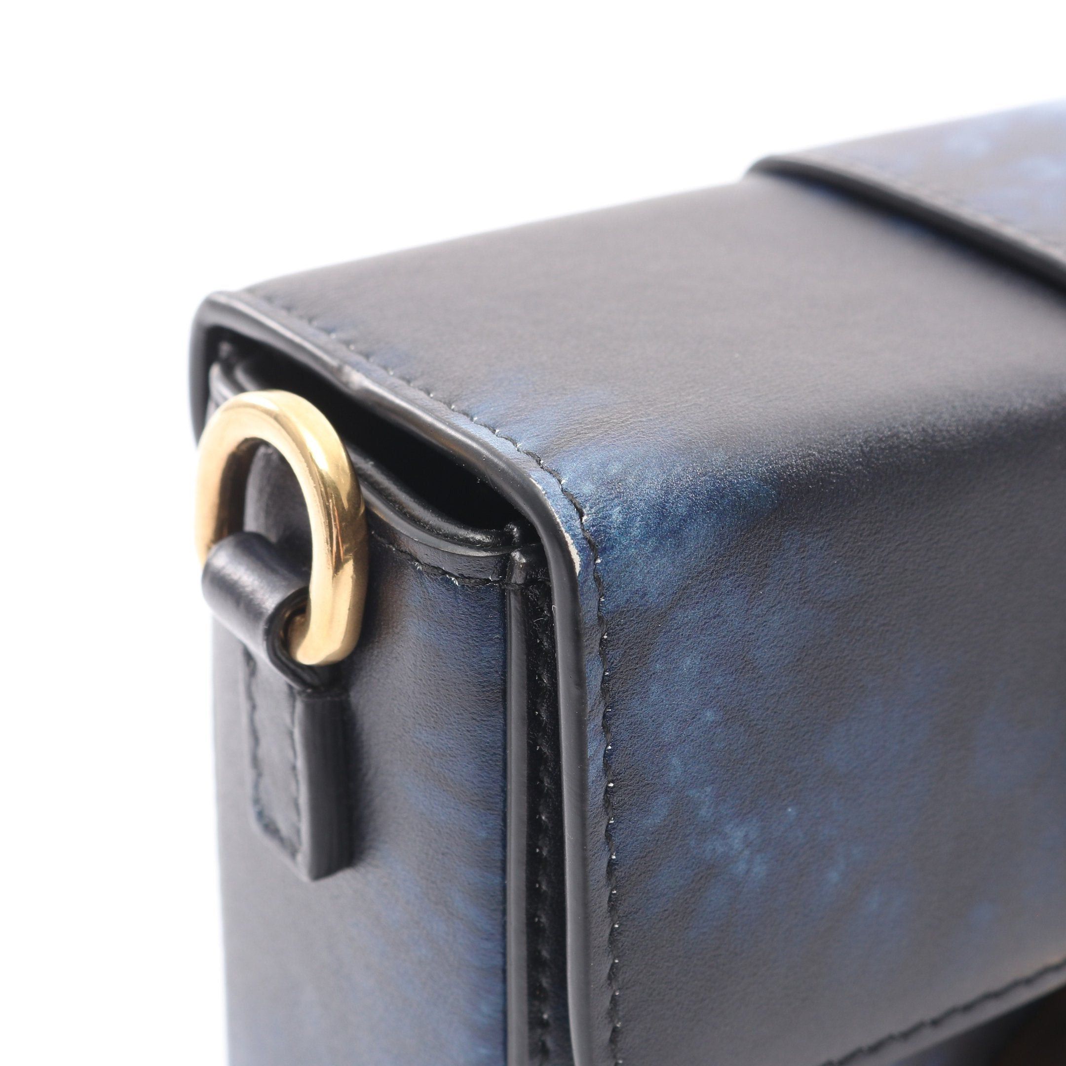 Dior Dior 30 Montaigne Box Shoulder Bag Tie Dye Leather Navy Size ONE SIZE - 7 Thumbnail