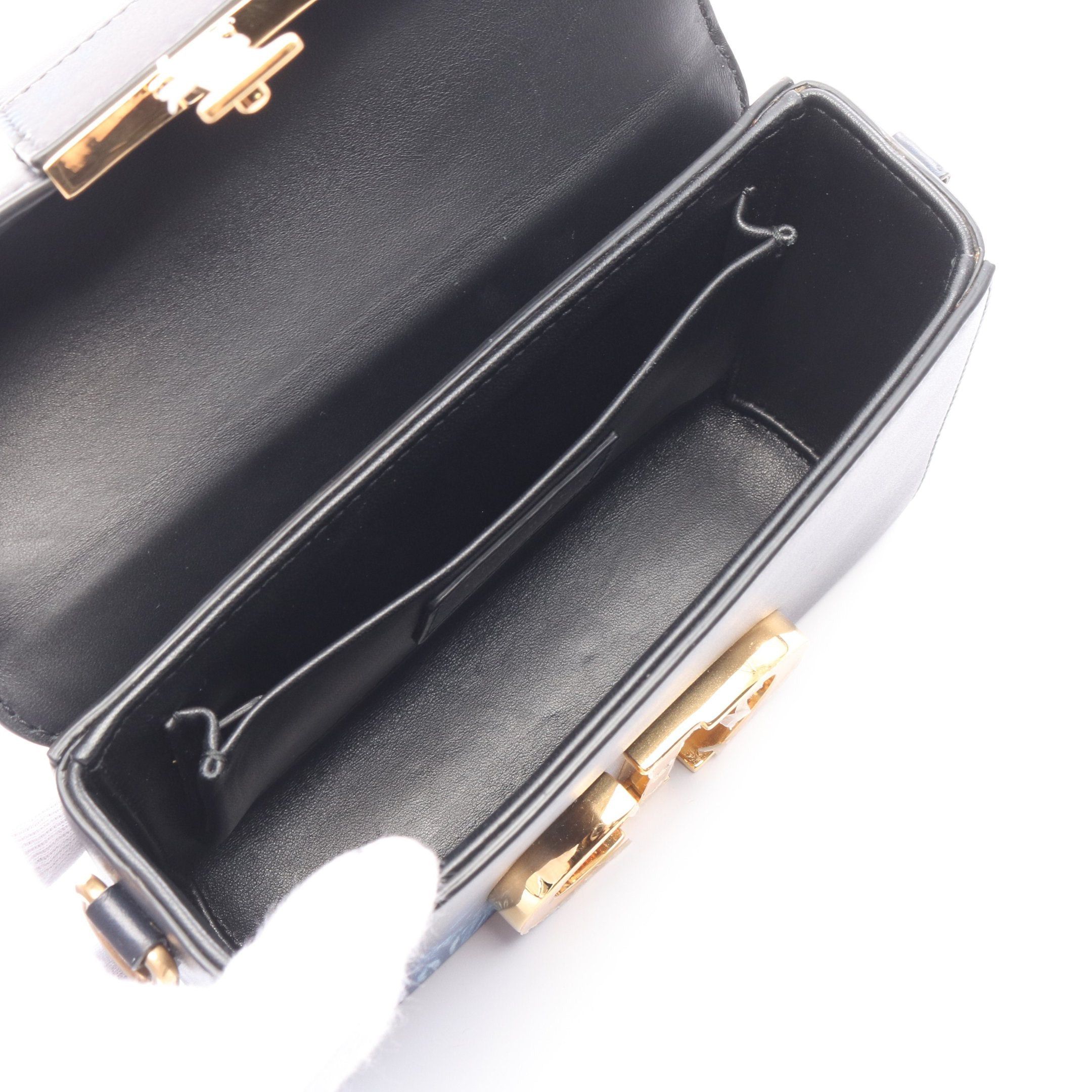 Dior Dior 30 Montaigne Box Shoulder Bag Tie Dye Leather Navy Size ONE SIZE - 3 Thumbnail