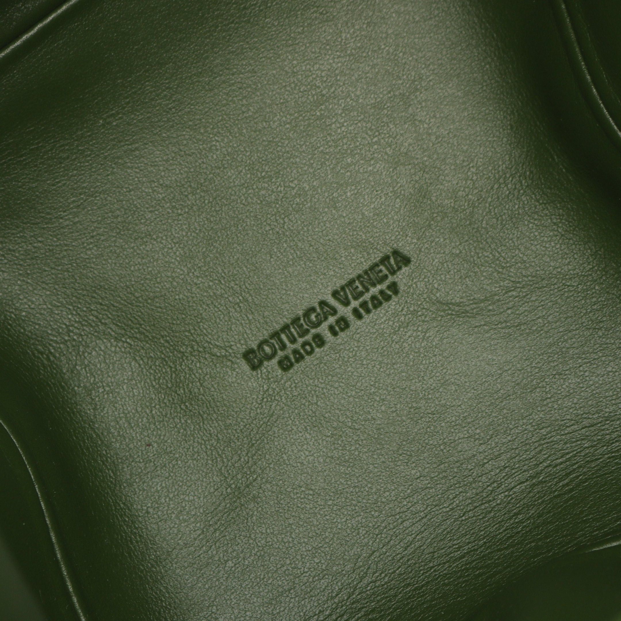 Bottega Veneta Bottega Veneta Intrecciato Small Bucket Bag Shoulder Leather Green Size ONE SIZE - 4 Thumbnail