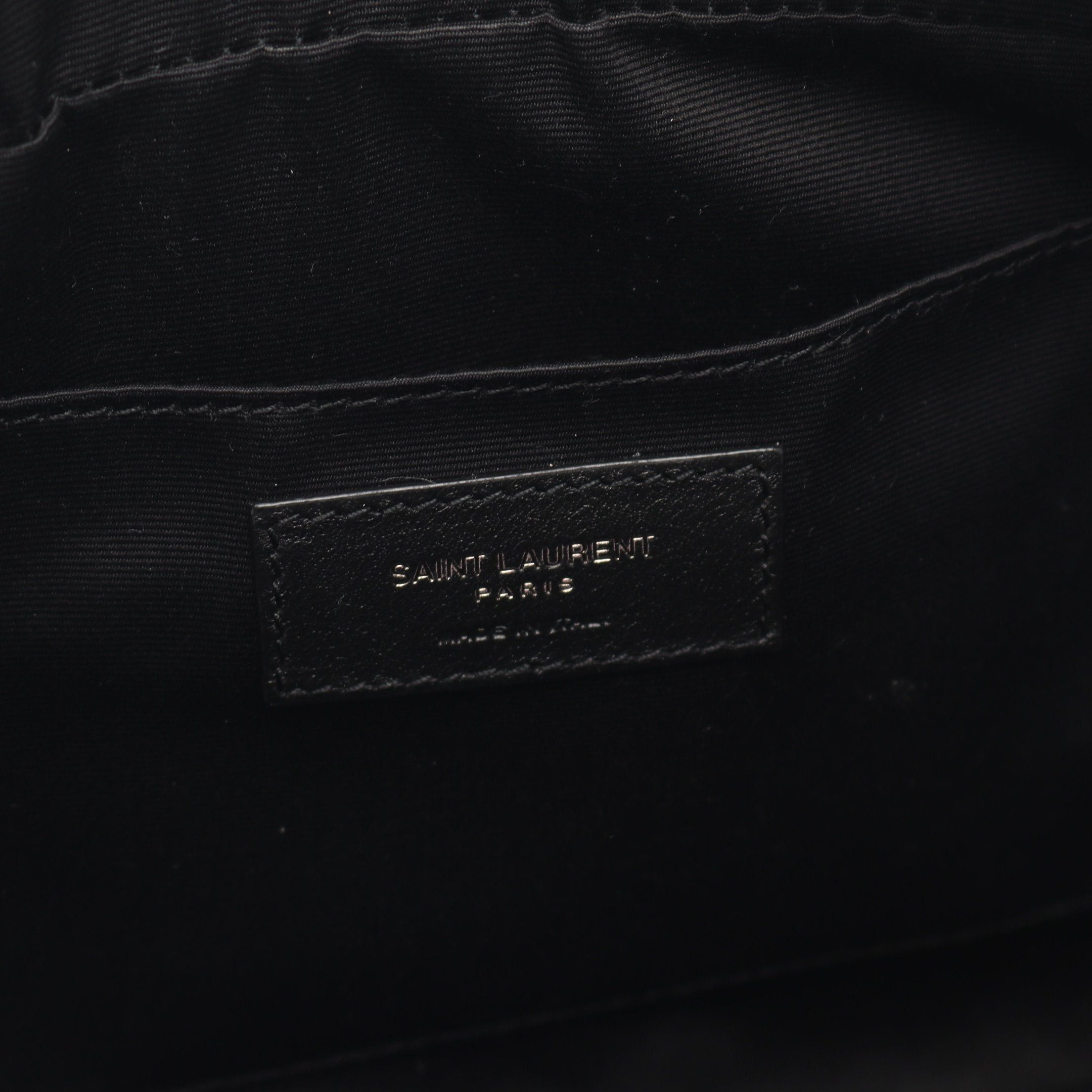 Yves Saint Laurent Yves Saint Laurent Lou Roux Monogram Camera Bag Shoulder Leather Black Size ONE SIZE - 4 Thumbnail