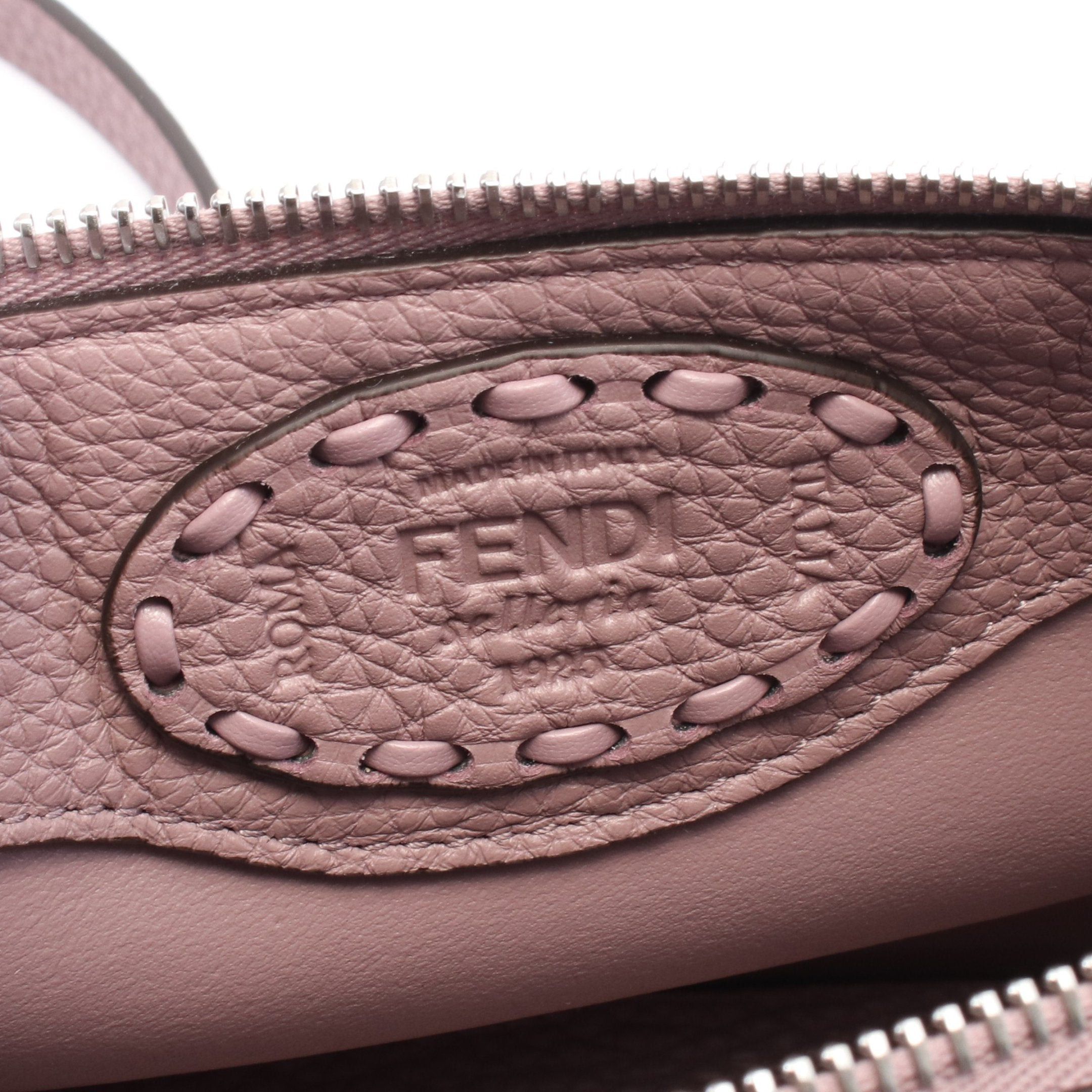 Fendi Fendi By The Way Selleria Mini Handbag Leather Dusty Pink Size ONE SIZE - 4 Thumbnail