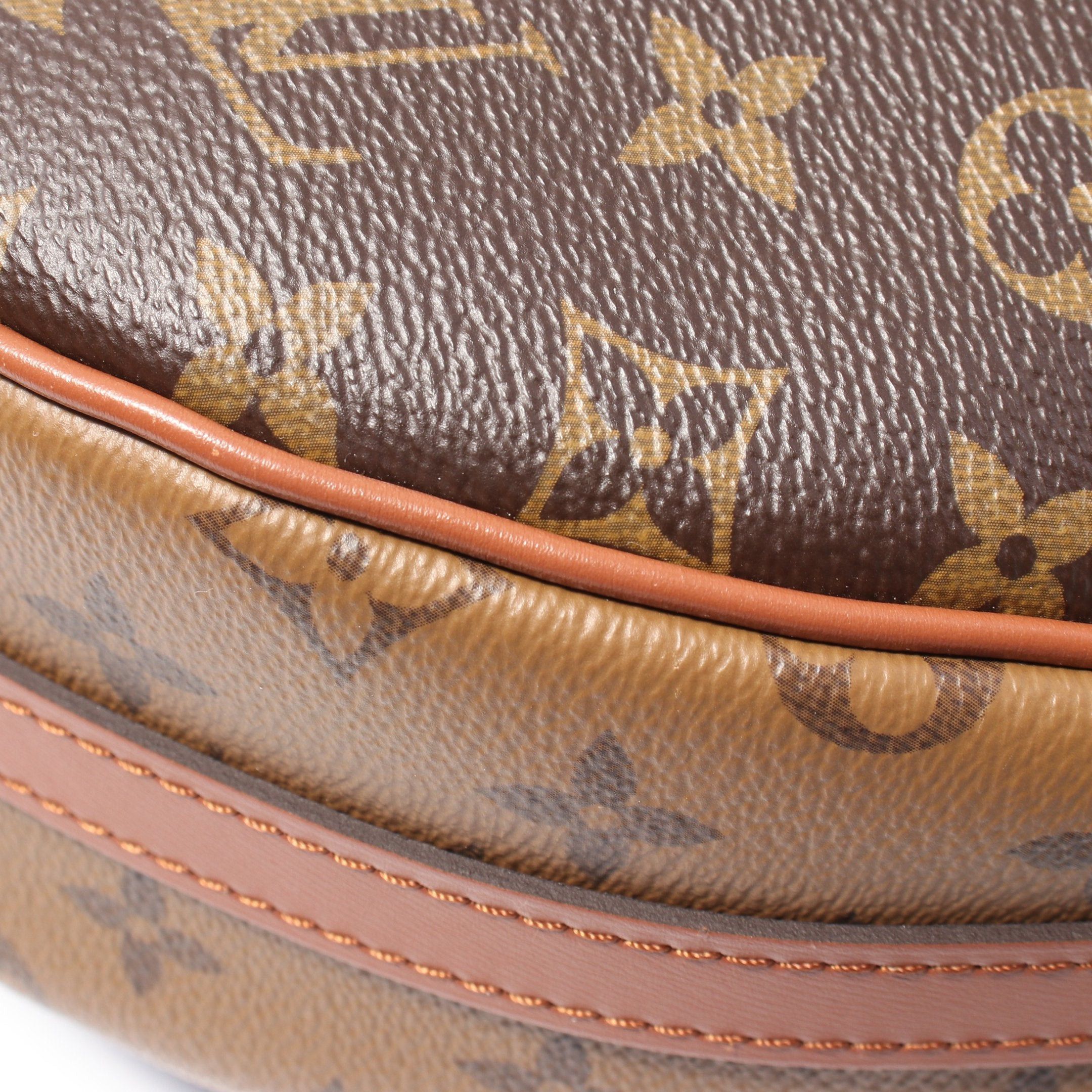 Louis Vuitton Louis Vuitton Loop Hobo Monogram Reverse Chain Shoulder Bag Leather Brown Light Size ONE SIZE - 5 Thumbnail