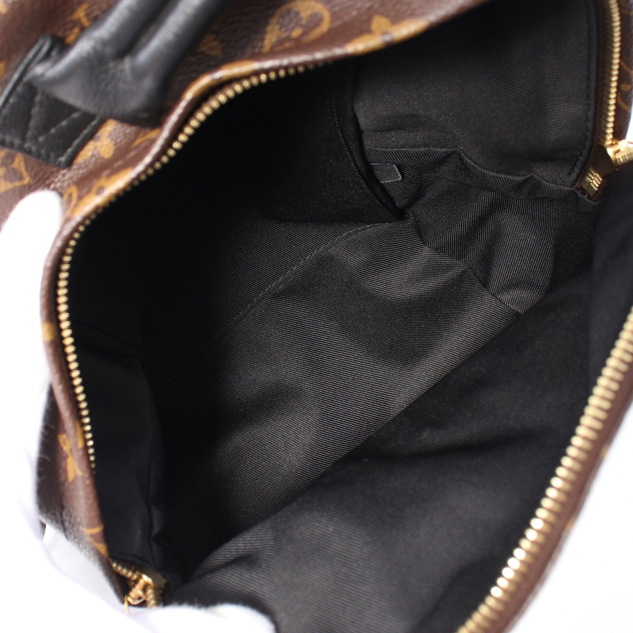 Louis Vuitton Louis Vuitton Palm Springs Pm Monogram Backpack Rucksack Leather Brown Black Size ONE SIZE - 3 Thumbnail