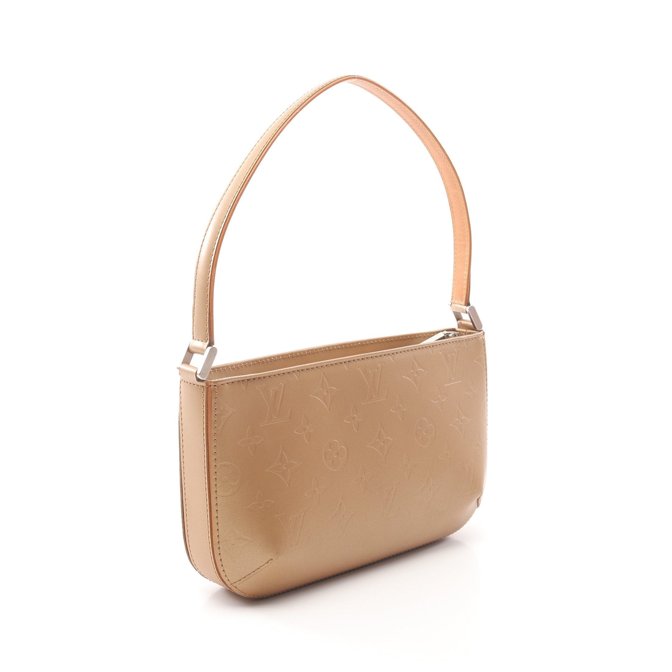 Louis Vuitton Louis Vuitton Fowler Monogram Mat Ambre Shoulder Bag Leather Gold Size ONE SIZE - 2 Thumbnail