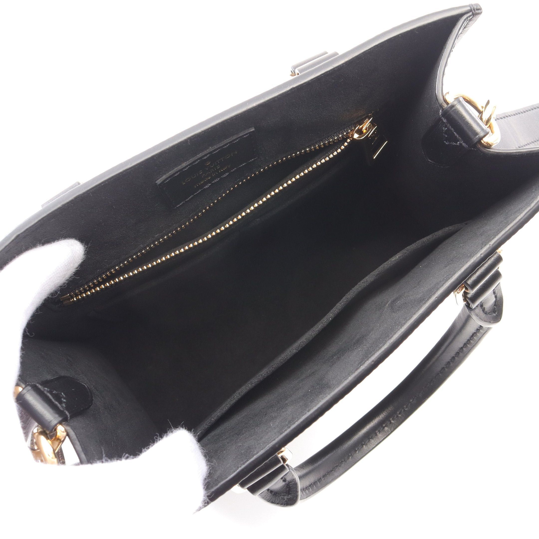 Louis Vuitton Louis Vuitton Sacpla Bb Epi Noir Handbag Leather Black Size ONE SIZE - 3 Thumbnail