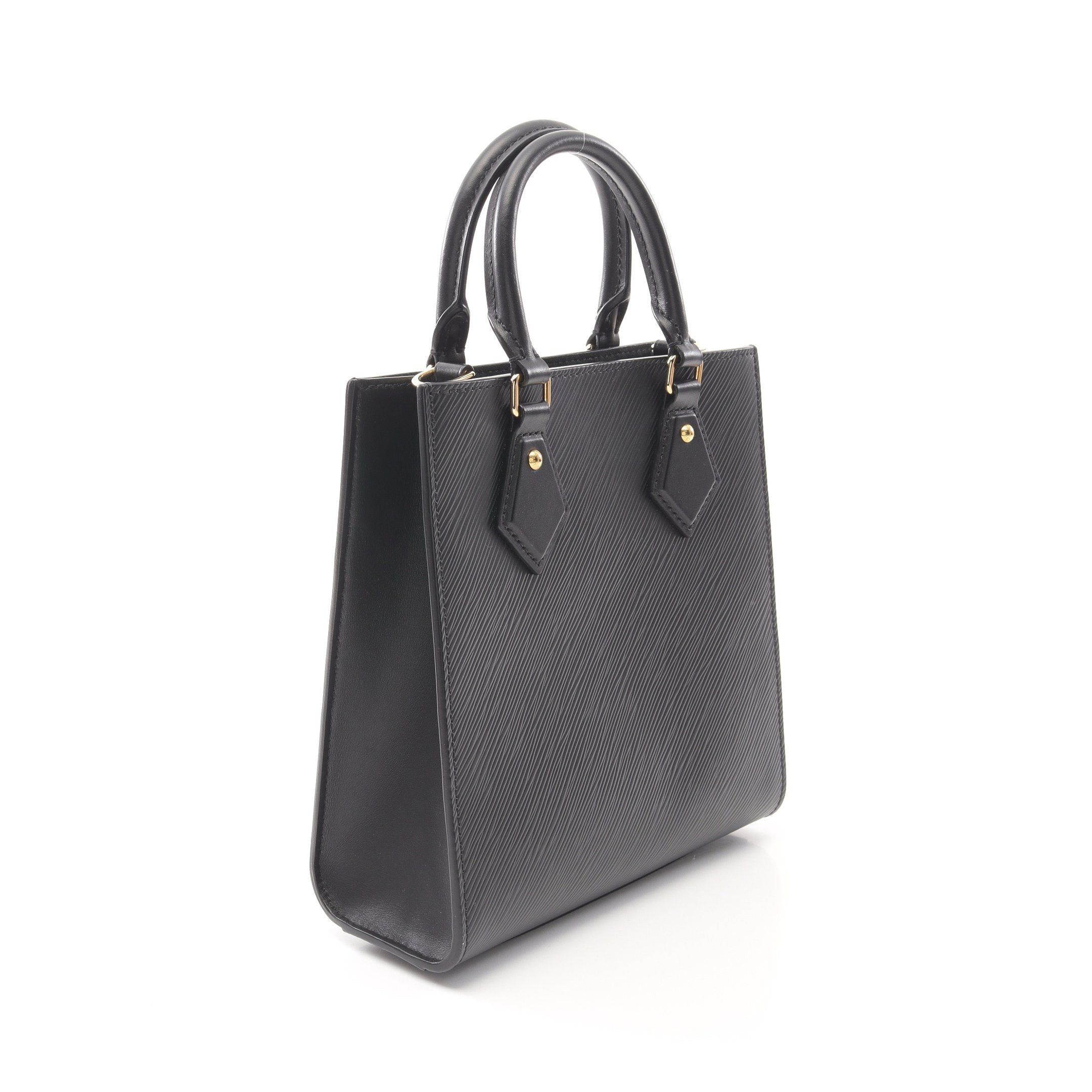 Louis Vuitton Louis Vuitton Sacpla Bb Epi Noir Handbag Leather Black Size ONE SIZE - 2 Thumbnail