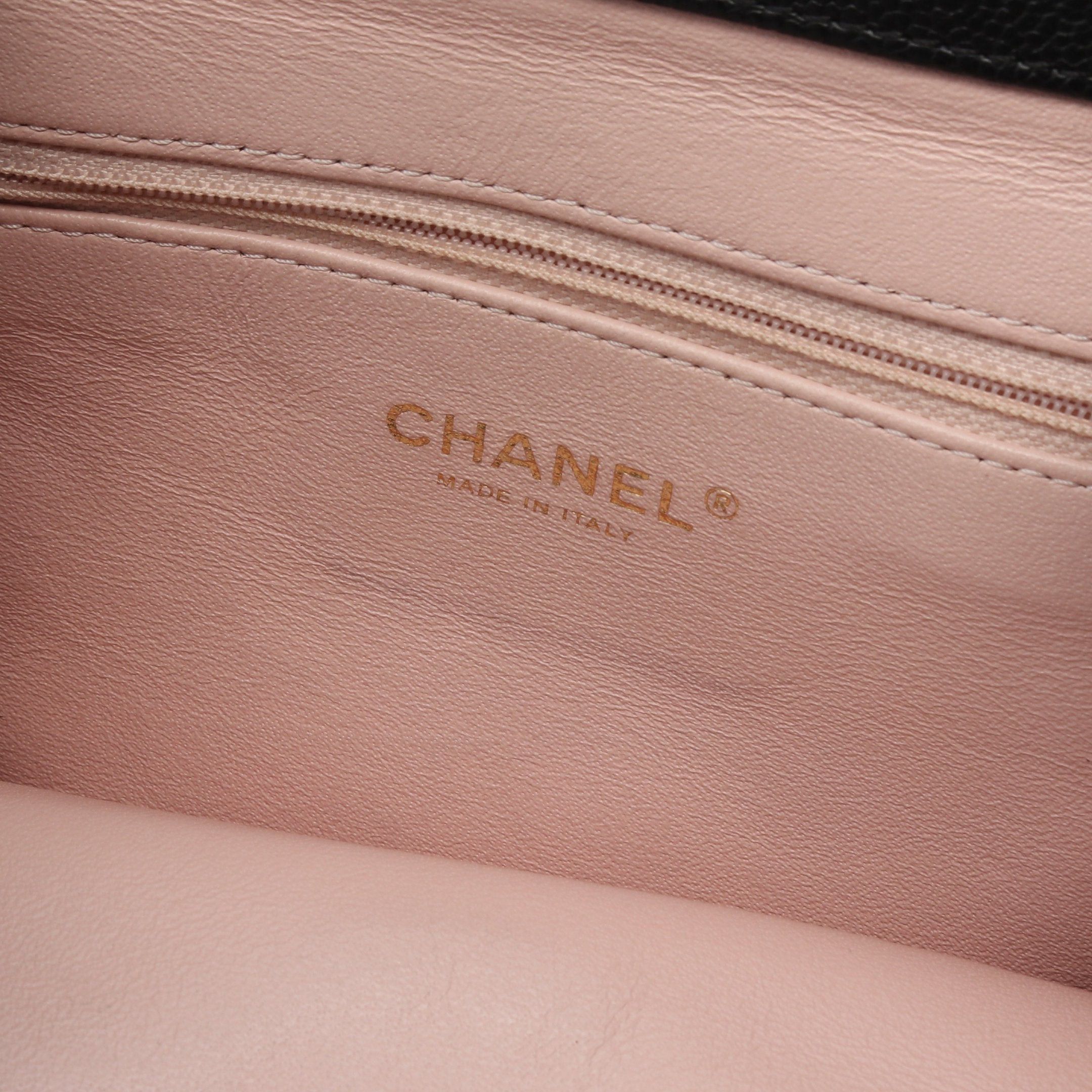 Chanel Chanel Matelasse Backpack Rucksack Caviar Skin Black Gold Hardware Size ONE SIZE - 11 Thumbnail
