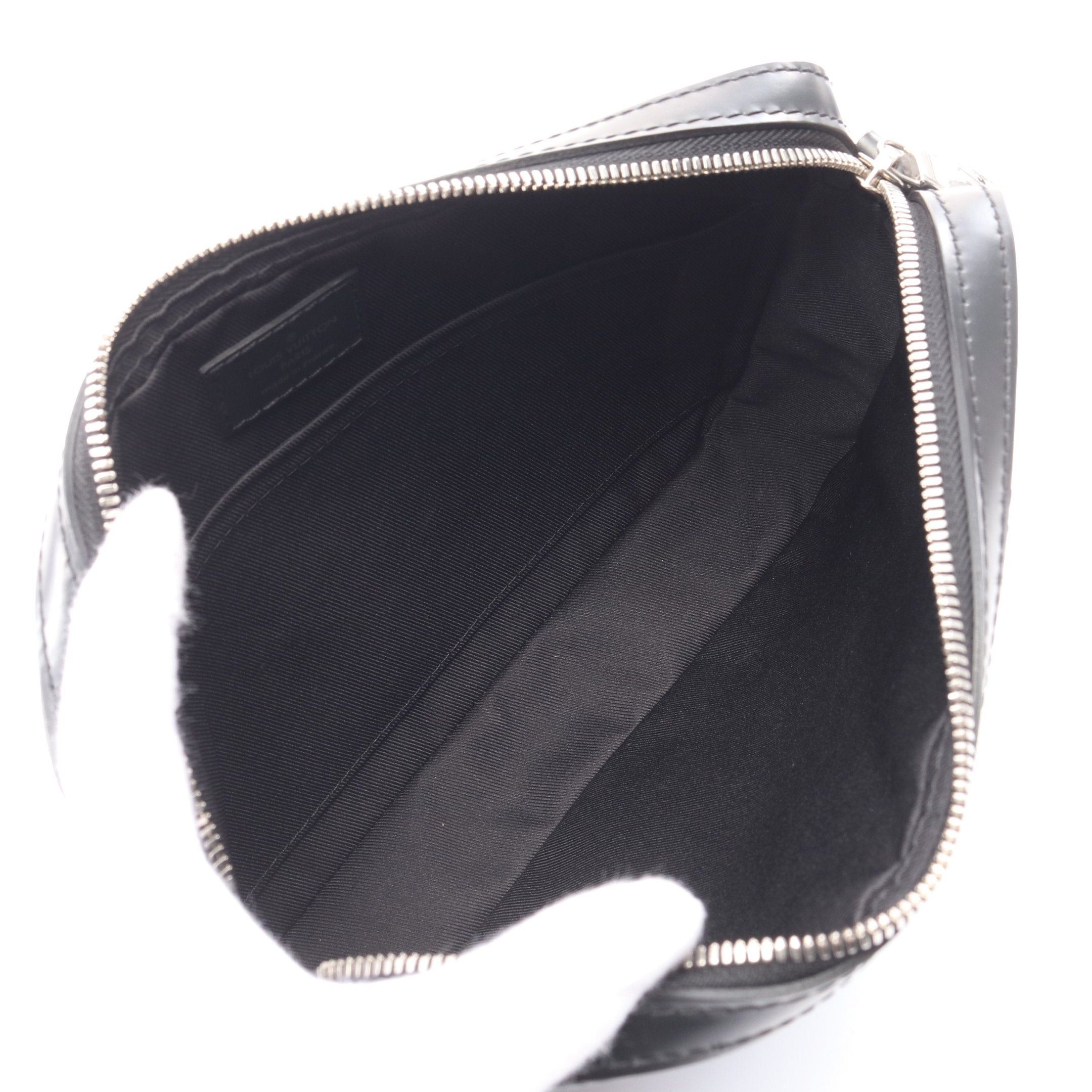 Louis Vuitton Louis Vuitton Trio Messenger Damier Graphite Animal Print Shoulder Bag Leather Black Size ONE SIZE - 3 Thumbnail