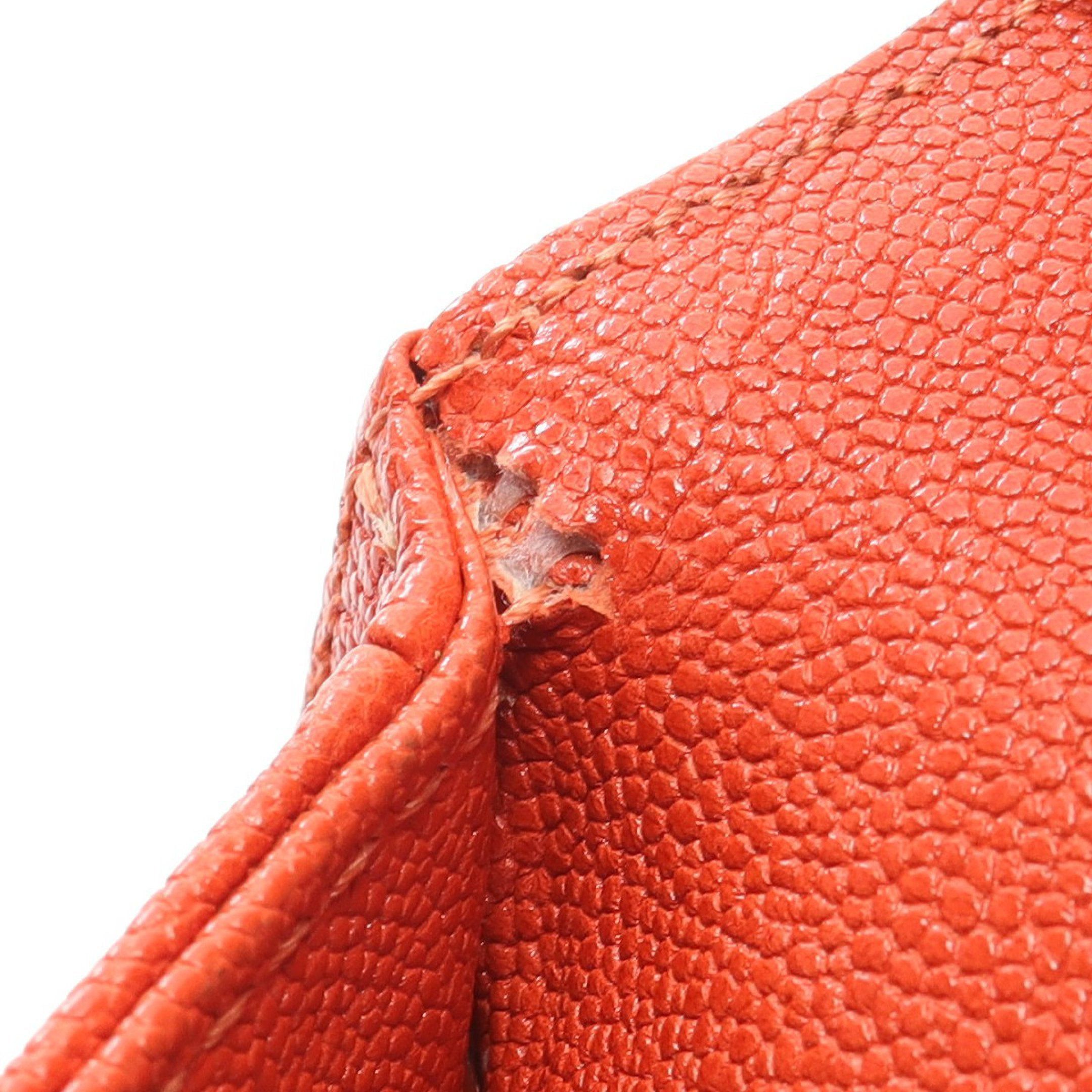 Chanel Chanel Boy Chanel Small Chain Shoulder Bag Caviar Skin Orange Antique Silver Hardware Size ONE SIZE - 6 Thumbnail