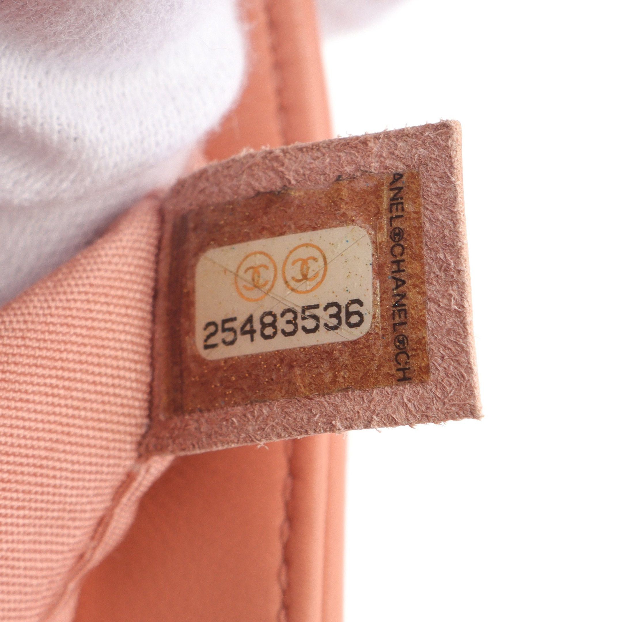 Chanel Chanel Boy Chanel Small Chain Shoulder Bag Lambskin Coral Orange Black Hardware Size ONE SIZE - 5 Thumbnail