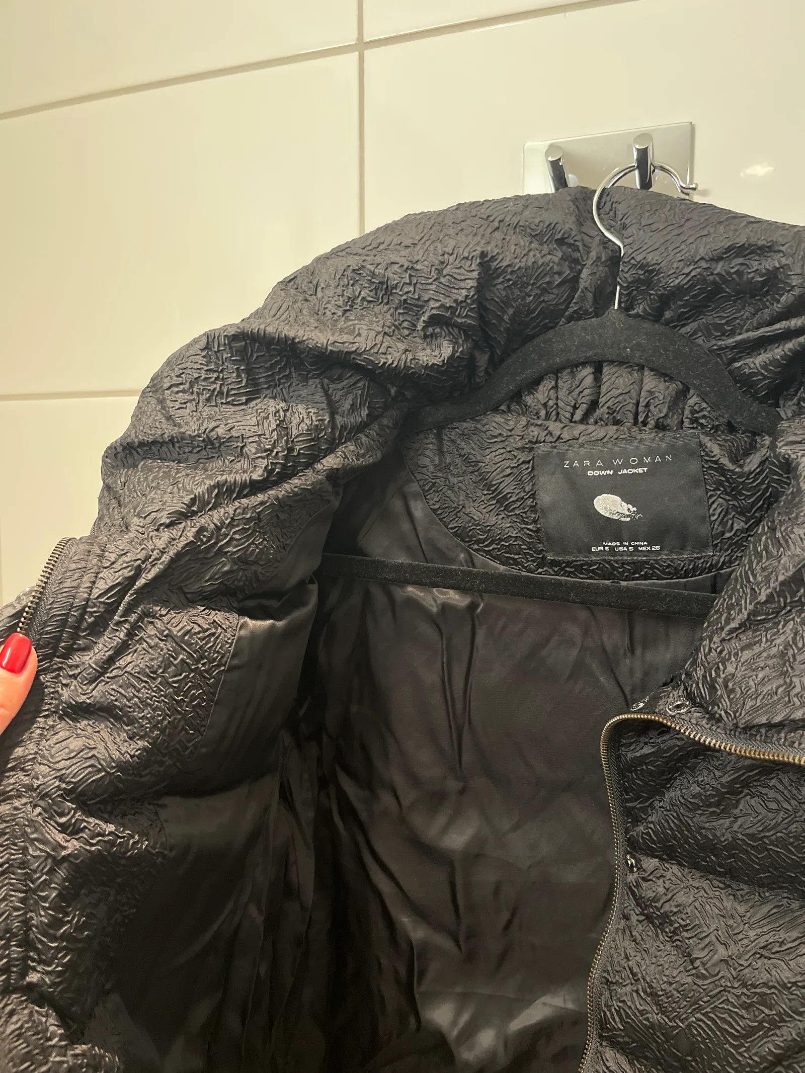 Zara Zara Down Jacket Size S / US 4 / IT 40 - 4 Thumbnail