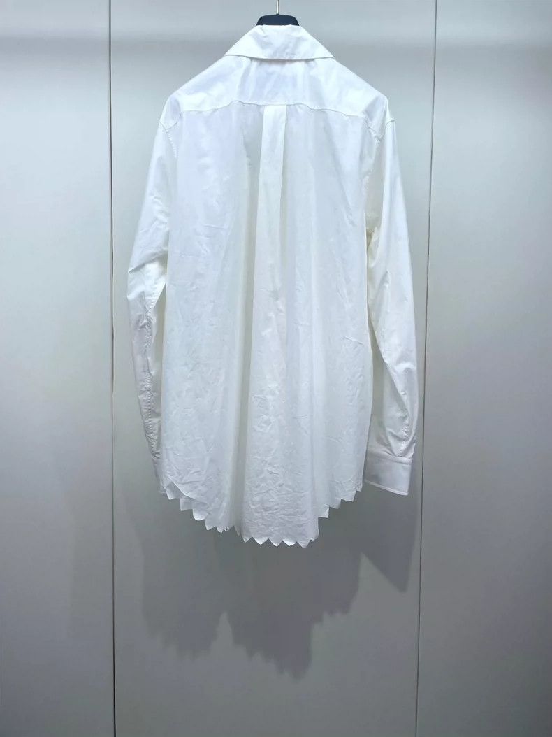 Louis Vuitton Louis Vuitton White Wave Edge Shirt- DMC Size US M / EU 48-50 / 2 - 2 Thumbnail