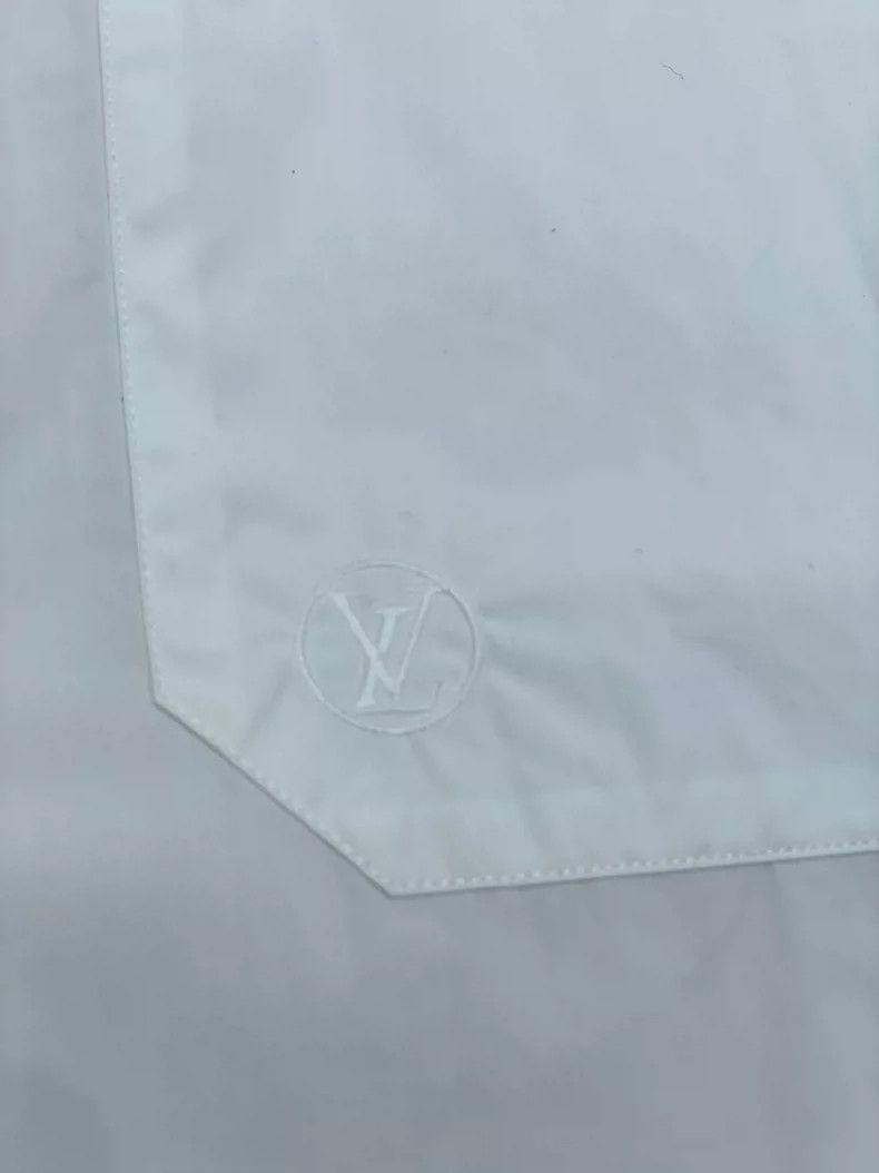 Louis Vuitton Louis Vuitton White Wave Edge Shirt- DMC Size US M / EU 48-50 / 2 - 4 Thumbnail