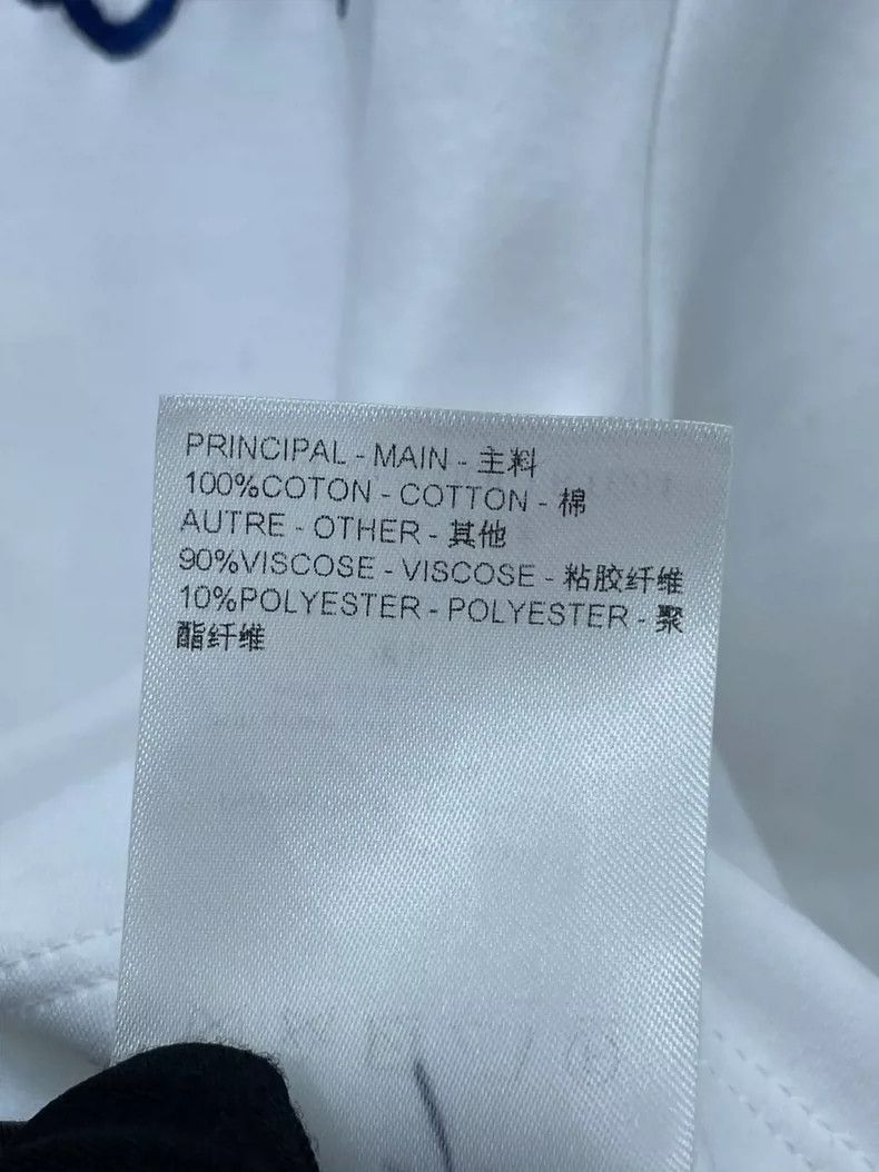 Louis Vuitton Embroidered Chain Short Sleeve T-Shirt- DMC Size US XXS / EU 40 - 3 Thumbnail