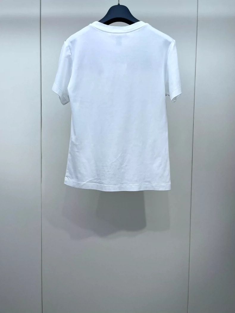 Louis Vuitton Embroidered Chain Short Sleeve T-Shirt- DMC Size US XXS / EU 40 - 2 Thumbnail