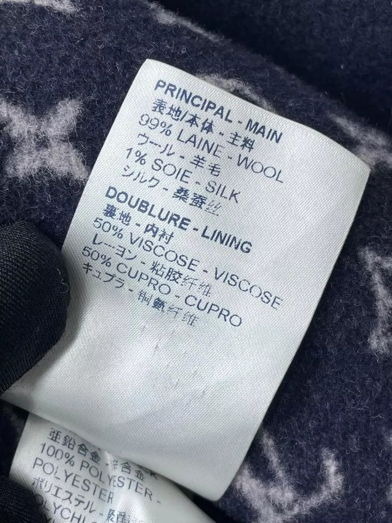 Louis Vuitton Long Blue Cashmere Robe Coat- DMC Size US M / EU 48-50 / 2 - 7 Thumbnail