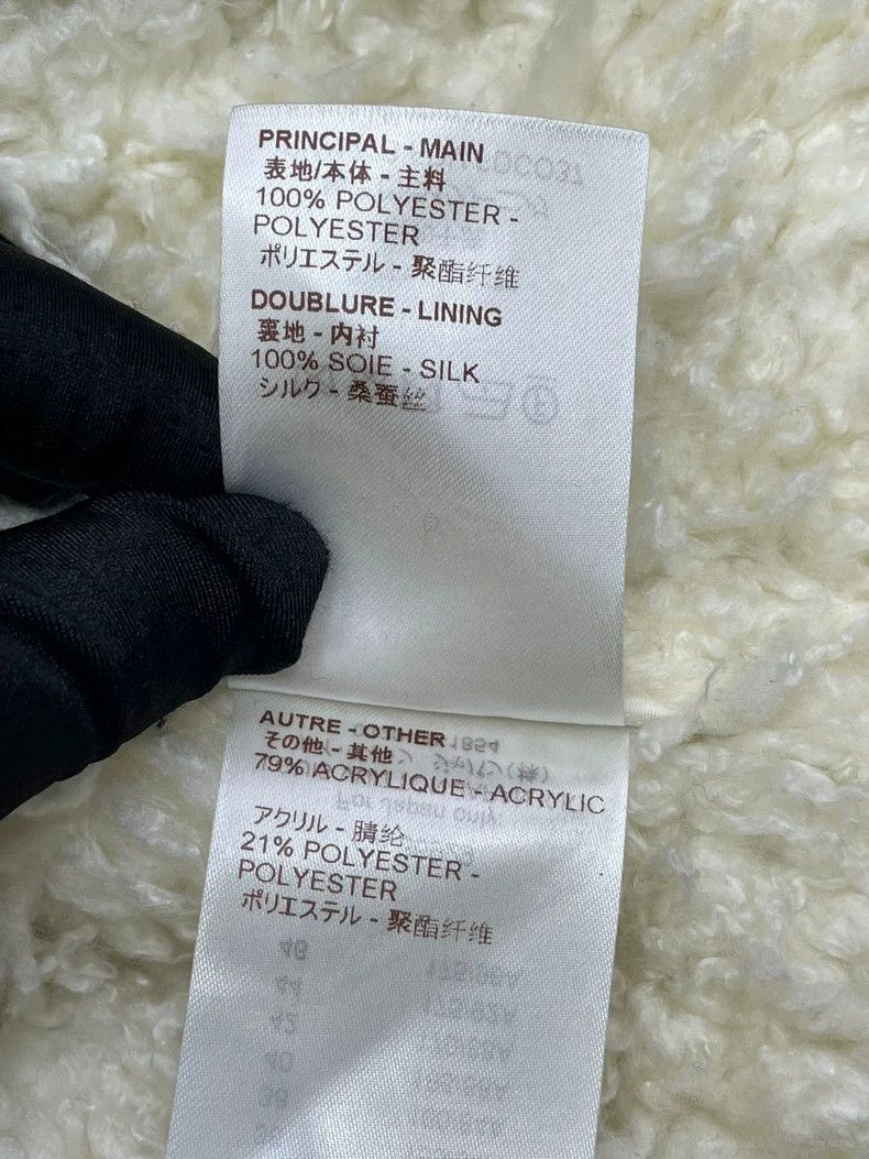 Louis Vuitton Blue Denim Jacket with White Fur Collar- DMC Size US S / EU 44-46 / 1 - 8 Thumbnail