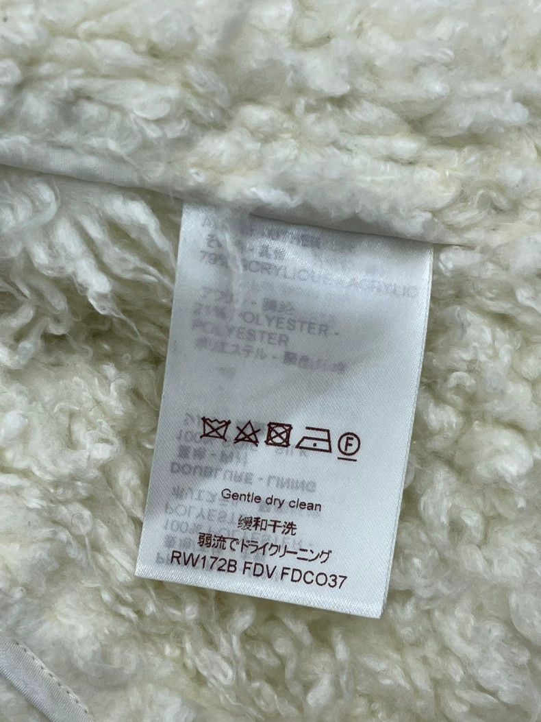 Louis Vuitton Blue Denim Jacket with White Fur Collar- DMC Size US S / EU 44-46 / 1 - 7 Thumbnail