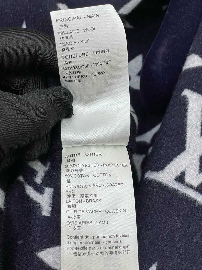 Louis Vuitton Louis Vuitton Dark Blue Bathrobe Coat- DMC Size US M / EU 48-50 / 2 - 7 Thumbnail