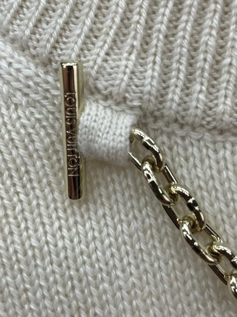 Louis Vuitton Louis Vuitton Chain Knit Cashmere Sweater- DMC Size US XS / EU 42 / 0 - 4 Thumbnail