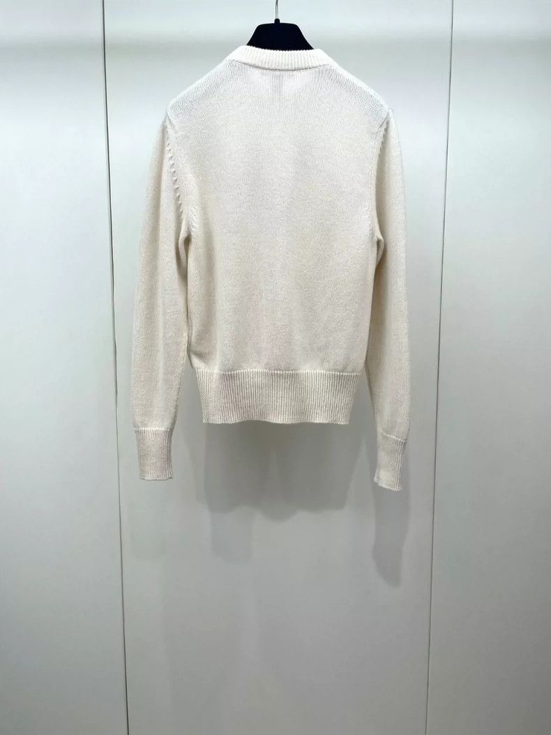 Louis Vuitton Louis Vuitton Chain Knit Cashmere Sweater- DMC Size US XS / EU 42 / 0 - 2 Thumbnail