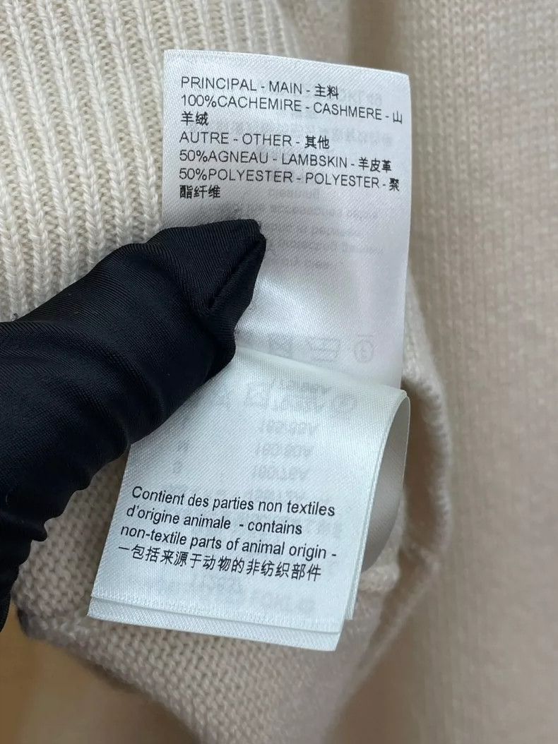 Louis Vuitton Louis Vuitton Chain Knit Cashmere Sweater- DMC Size US XS / EU 42 / 0 - 8 Thumbnail