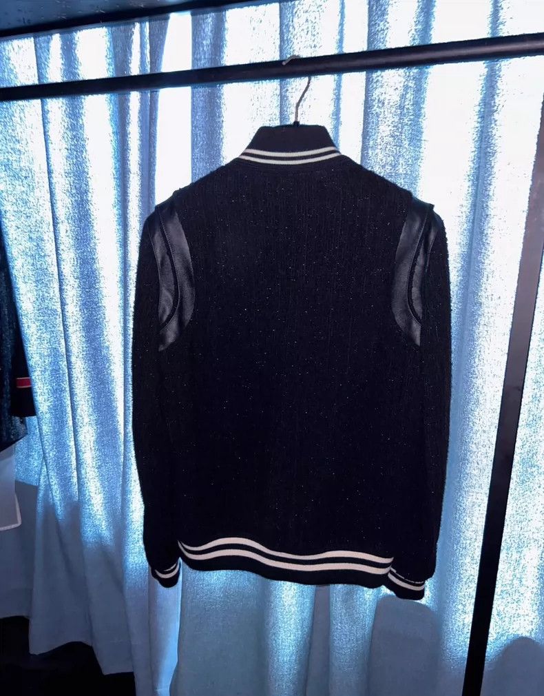 Saint Laurent Paris Saint Laurent Sparkly Baseball Jacket- DMC Size US L / EU 52-54 / 3 - 2 Thumbnail