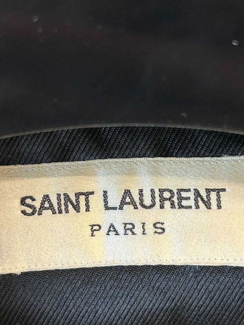 Saint Laurent Paris Saint Laurent Black Leather Rider Jacket- DMC Size US L / EU 52-54 / 3 - 2 Thumbnail