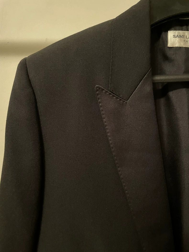 Saint Laurent Paris Saint Laurent Le Smoking Blazer with Tags- DMC Size US L / EU 52-54 / 3 - 3 Thumbnail