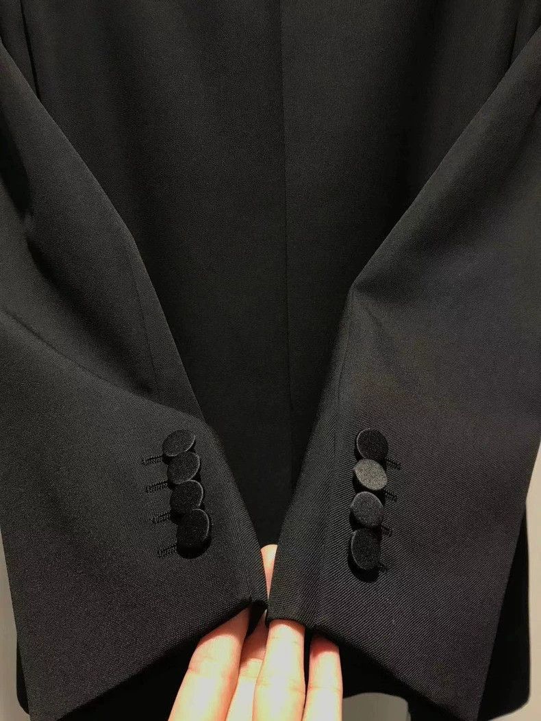 Saint Laurent Paris Saint Laurent Le Smoking Blazer with Tags- DMC Size US L / EU 52-54 / 3 - 4 Thumbnail
