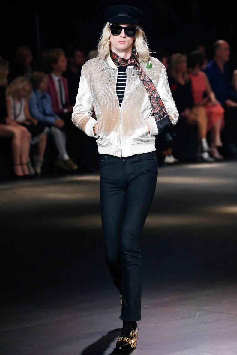 Saint Laurent Paris Saint Laurent Velvet Jacket with Rhinestones- DMC Size US L / EU 52-54 / 3 - 7 Thumbnail