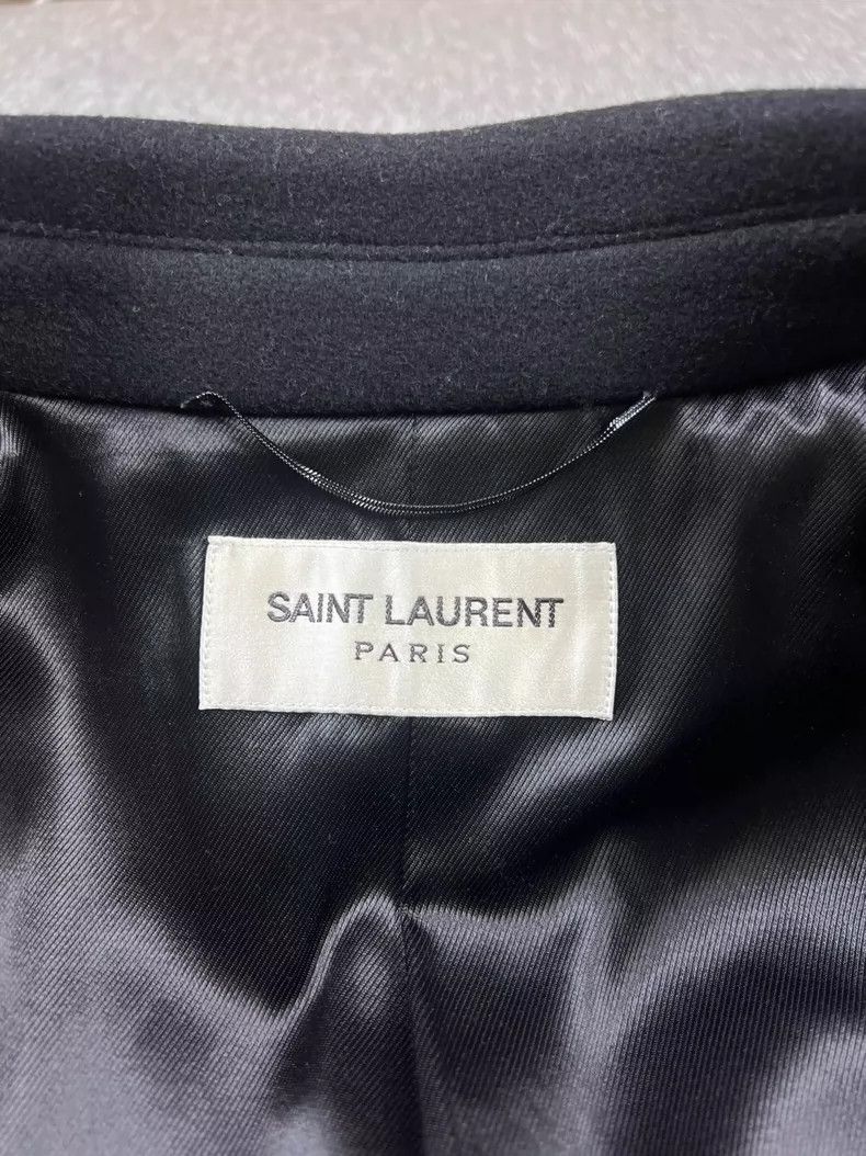 Saint Laurent Paris Saint Laurent Classic Golden Button Coat- DMC Size US L / EU 52-54 / 3 - 4 Thumbnail