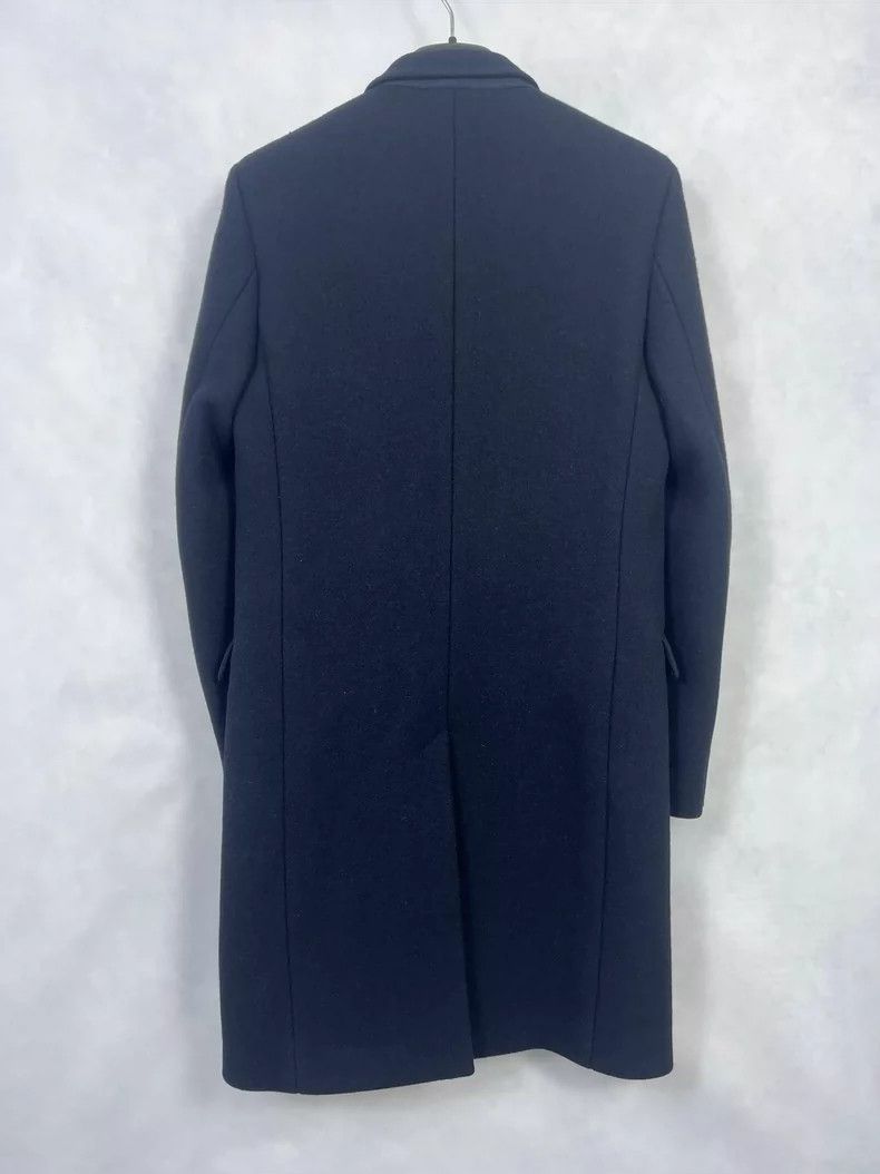 Saint Laurent Paris Saint Laurent Double Breasted Navy Coat- DMC Size US L / EU 52-54 / 3 - 2 Thumbnail