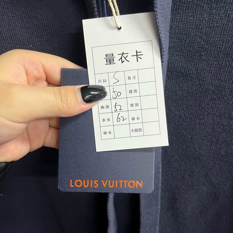 Louis Vuitton Louis Vuitton Deep Blue Logo Print Hoodie- DMC Size US S / EU 44-46 / 1 - 3 Thumbnail