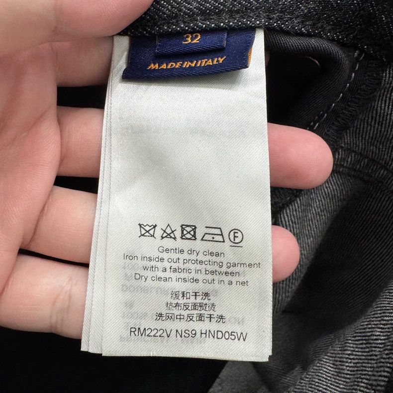 Louis Vuitton Louis Vuitton Butterfly Strap Denim Pants- DMC Size US 32 / EU 48 - 3 Thumbnail