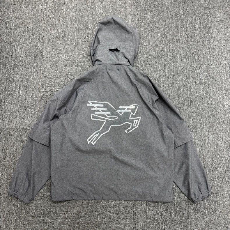Louis Vuitton Louis Vuitton Embroidered Grey Jacket- DMC Size US L / EU 52-54 / 3 - 5 Thumbnail