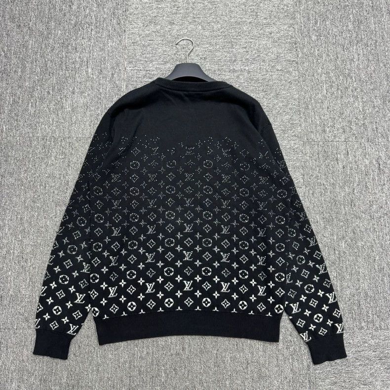 Louis Vuitton Louis Vuitton Black Gradient Sweatshirt- DMC Size US M / EU 48-50 / 2 - 5 Thumbnail