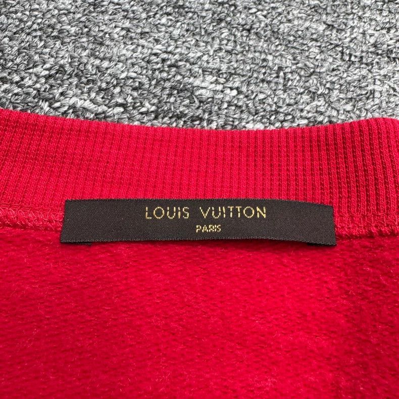 Louis Vuitton Louis Vuitton Supreme Red Sweatshirt- DMC Size US XXL / EU 58 / 5 - 2 Thumbnail