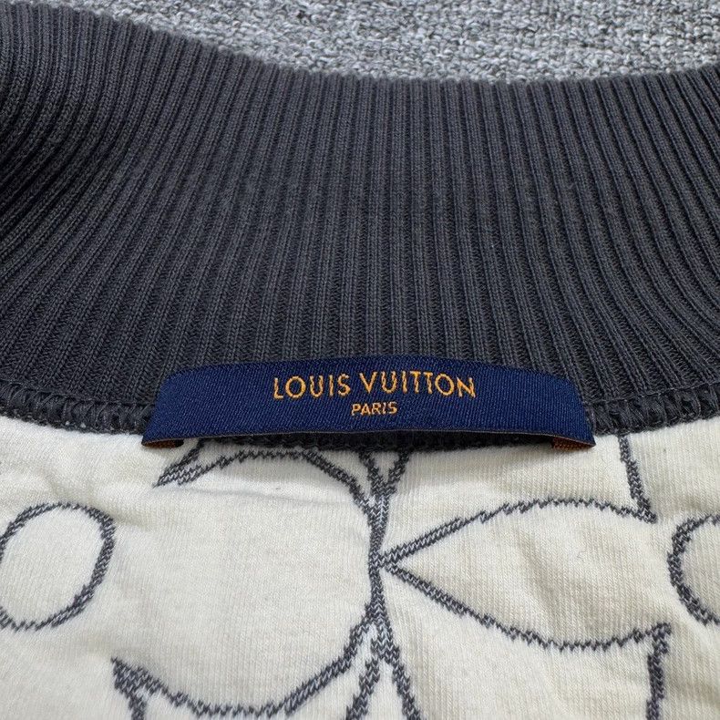 Louis Vuitton Louis Vuitton Quilted Jacket in Gray- DMC Size US XL / EU 56 / 4 - 2 Thumbnail