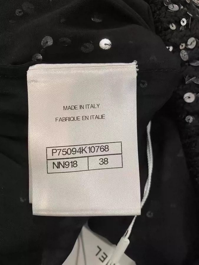 Chanel Chanel Sequined Shorts in Black Color- DMC Size US 38 / EU 54 - 5 Thumbnail