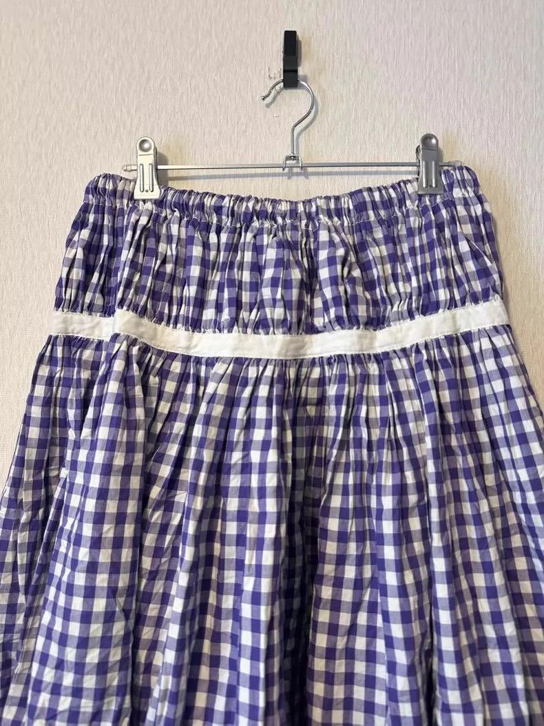 Comme des Garcons Comme des Garçons Gingham Patchwork Skirt- DMC Size US 27 - 3 Thumbnail