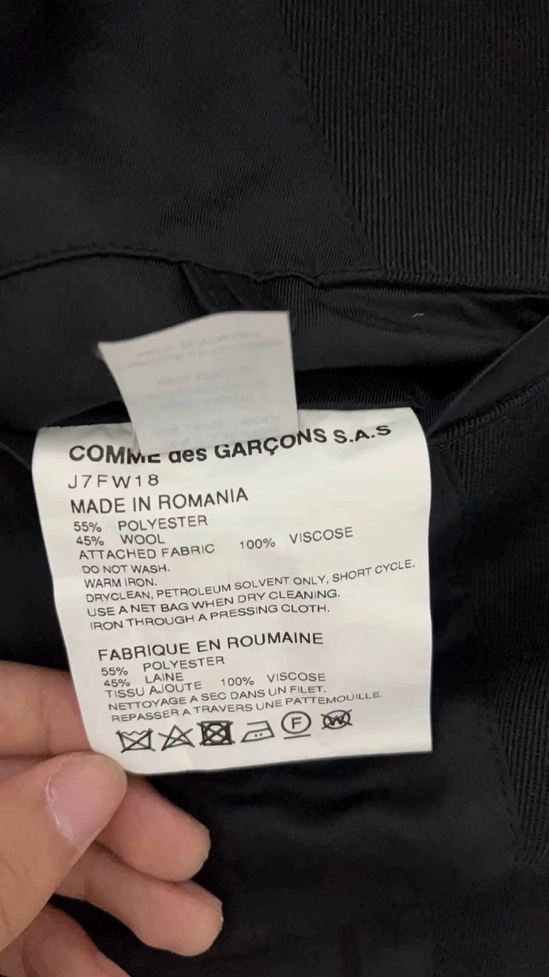 Comme des Garcons Supreme x Comme des Garcons Wool Overcoat- DMC Size US M / EU 48-50 / 2 - 4 Thumbnail