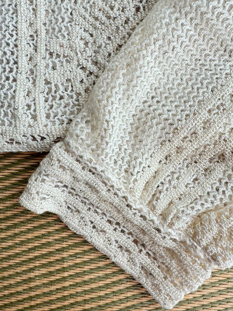 Dior Dior Hollow Knit Sweater in Off-White- DMC Size US S / EU 44-46 / 1 - 2 Thumbnail