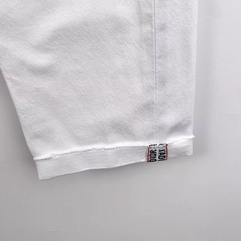 Dior Christian Dior White Vintage Distressed Jeans Size 32- DMC Size US 32 / EU 48 - 4 Thumbnail