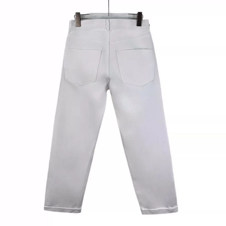 Dior Christian Dior White Vintage Distressed Jeans Size 32- DMC Size US 32 / EU 48 - 2 Thumbnail