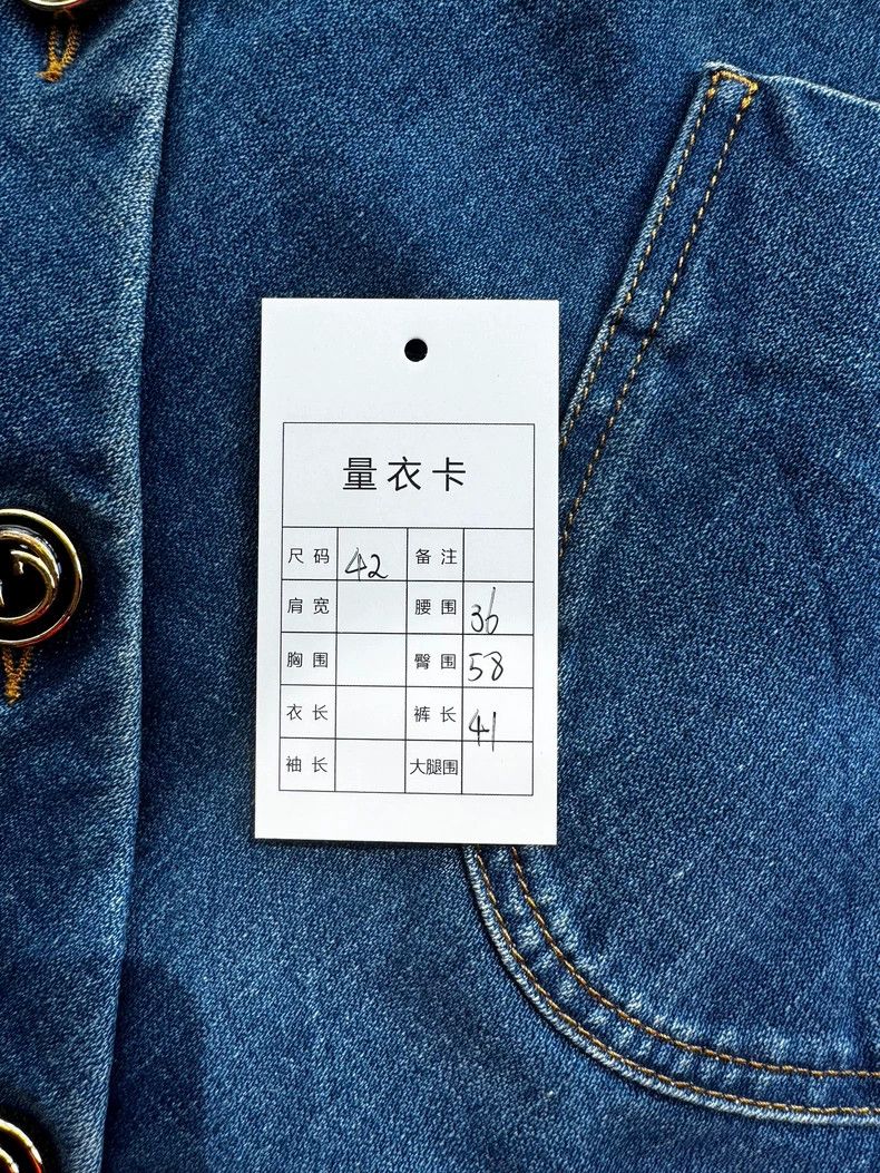 Gucci Gucci Denim Skirt With Button Details- DMC Size US 31 - 5 Thumbnail