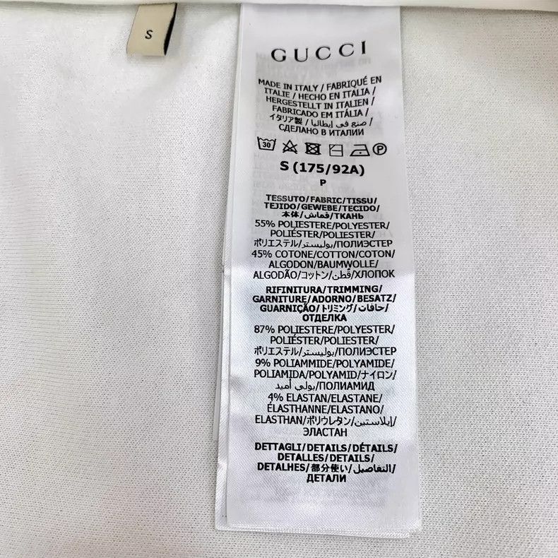 Gucci Gucci x Adidas White Striped Long Sleeve Jacket- DMC Size US S / EU 44-46 / 1 - 7 Thumbnail