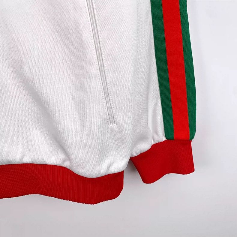 Gucci Gucci x Adidas White Striped Long Sleeve Jacket- DMC Size US S / EU 44-46 / 1 - 5 Thumbnail