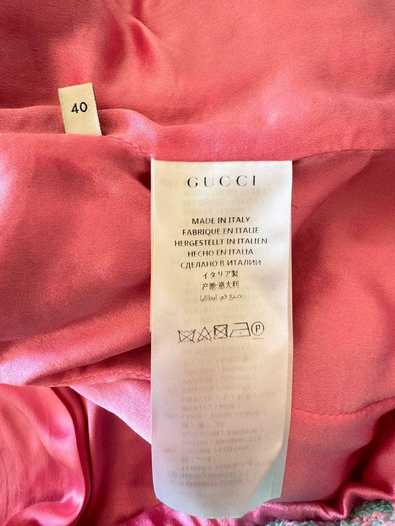 Gucci Gucci Tiffany Blue Logo Jacket- DMC Size US M / EU 48-50 / 2 - 6 Thumbnail